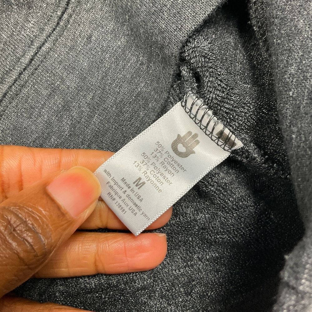 Spiritual Gangster Womens Cropped Tank Top Gray Sleeveless Workout Casual MEDIUM - Picture 5 of 10